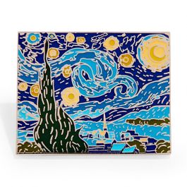 Vincent van Gogh: Night Enamel Pin MoMA Design Store Kong