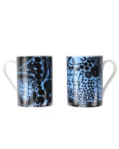 Yayoi Kusama Late Night Chat Mug Set of 2