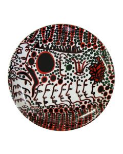 Yayoi Kusama Women Wait for Love Plate
