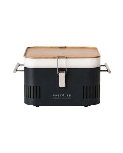 Cube Portable Charcoal Grill - Black