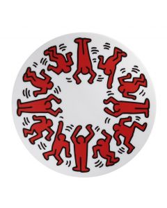 Keith Haring Porcelain Plate