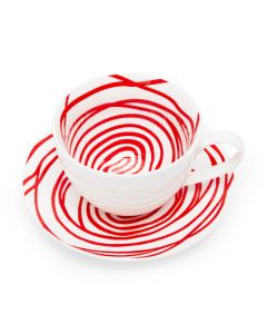 Louise Bourgeois Spirals Teacup & Saucer
