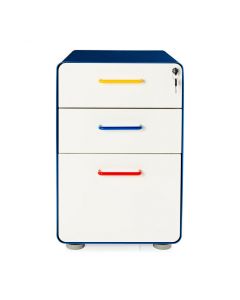 Poppin Stow 3-Drawer File Cabinet
