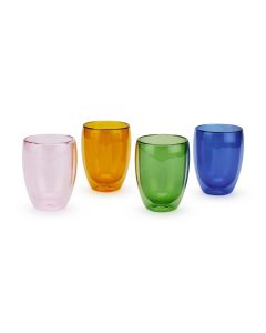 Bodum Pavina Double-Wall Glasses - Set of 4