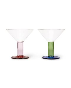 Bodum Chunky Martini Glasses - Set of 2