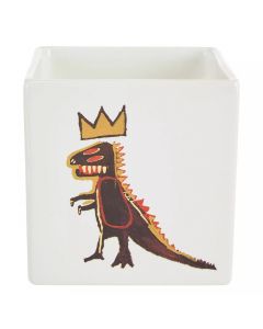 Jean-Michel Basquiat Gold Dragon Candle