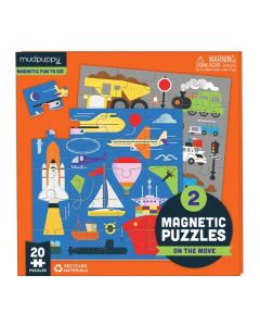 On the Move Magnetic Puzzles - 20 Pieces