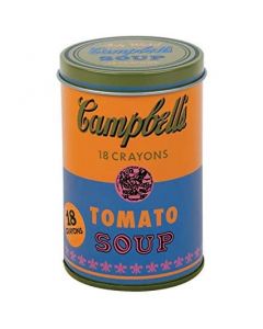 Andy Warhol Soup Can Crayons