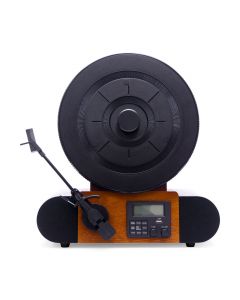 Fuse Vert Vertical Vinyl Record Player with Bluetooth & FM Radio