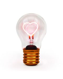 Heart Rechargeable Bulb Light