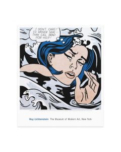 Poster Lichtenstein: Drowning Girl