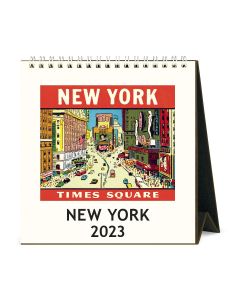 2023 New York Vintage Desk Calendar