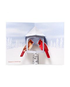 Winter Cardinals Holiday Cards - Set of 8