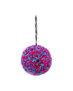 Pompom Holiday Ornaments