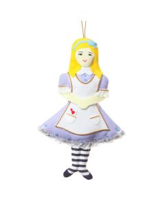 St. Nicolas Alice in Wonderland Holiday Ornament