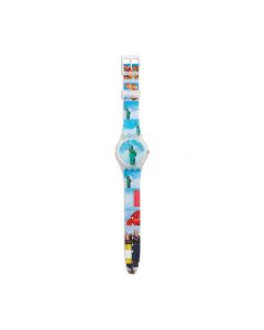 Swatch x MoMA Yokoo New York Watch