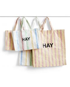 HAY Recycled Candy Stripe Tote Bag