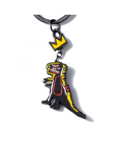 Jean-Michel Basquiat Crowned T-Rex Keychain