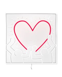 Keith Haring Radiant Heart Neon Sign