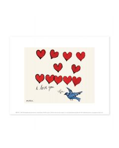 Warhol: I Love You So Matted Print | MoMA Design Store Hong Kong