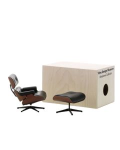 Miniature Eames® Lounge Chair and Ottoman from Herman Miller