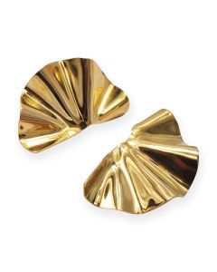 Soko Brass Fan Earrings