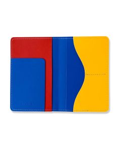 Primary Recycled Leather Passport Case