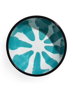 Striped Enamel Bowl