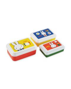 Miffy Lunch & Snack Containers - Set of 3