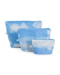 Baggu Recycled Nylon Go Pouches - Clouds