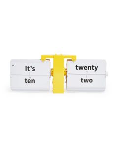 Cloudnola Flipping Out Text Clock
