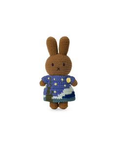 Miffy & Friends Crochet Van Gogh The Starry Night Plush Toy - Melanie