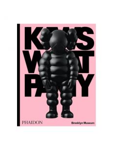 KAWS: WHAT PARTY (Black on Pink edition) - Pre-order