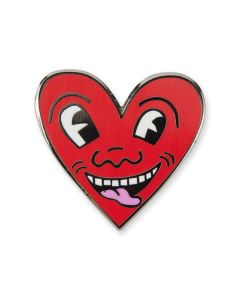 Keith Haring Enamel Pin - Heart