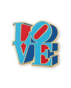 Robert Indiana Enamel LOVE Pin