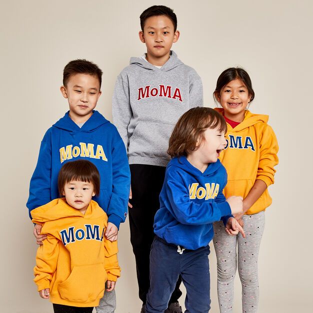 yellow champion hoodie kids