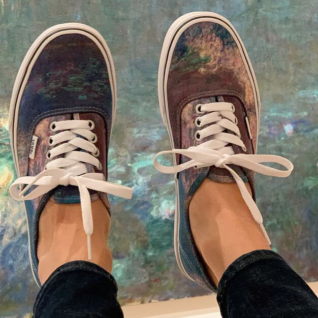 vans white authentic shoes